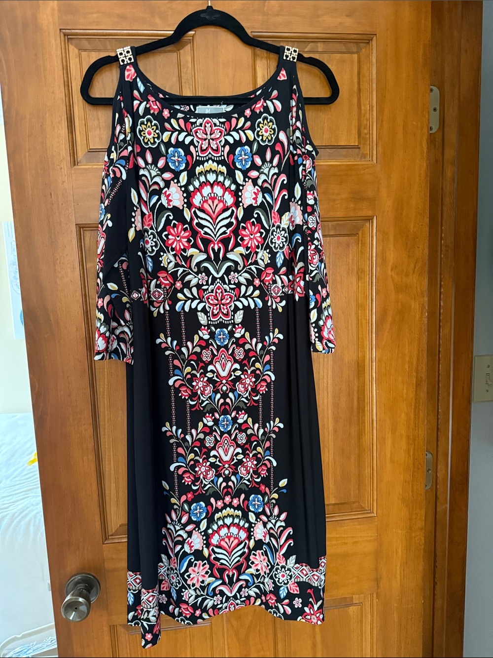 JM Collection Cold- shoulder Dress